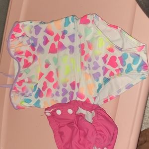 Two piece bathing suit